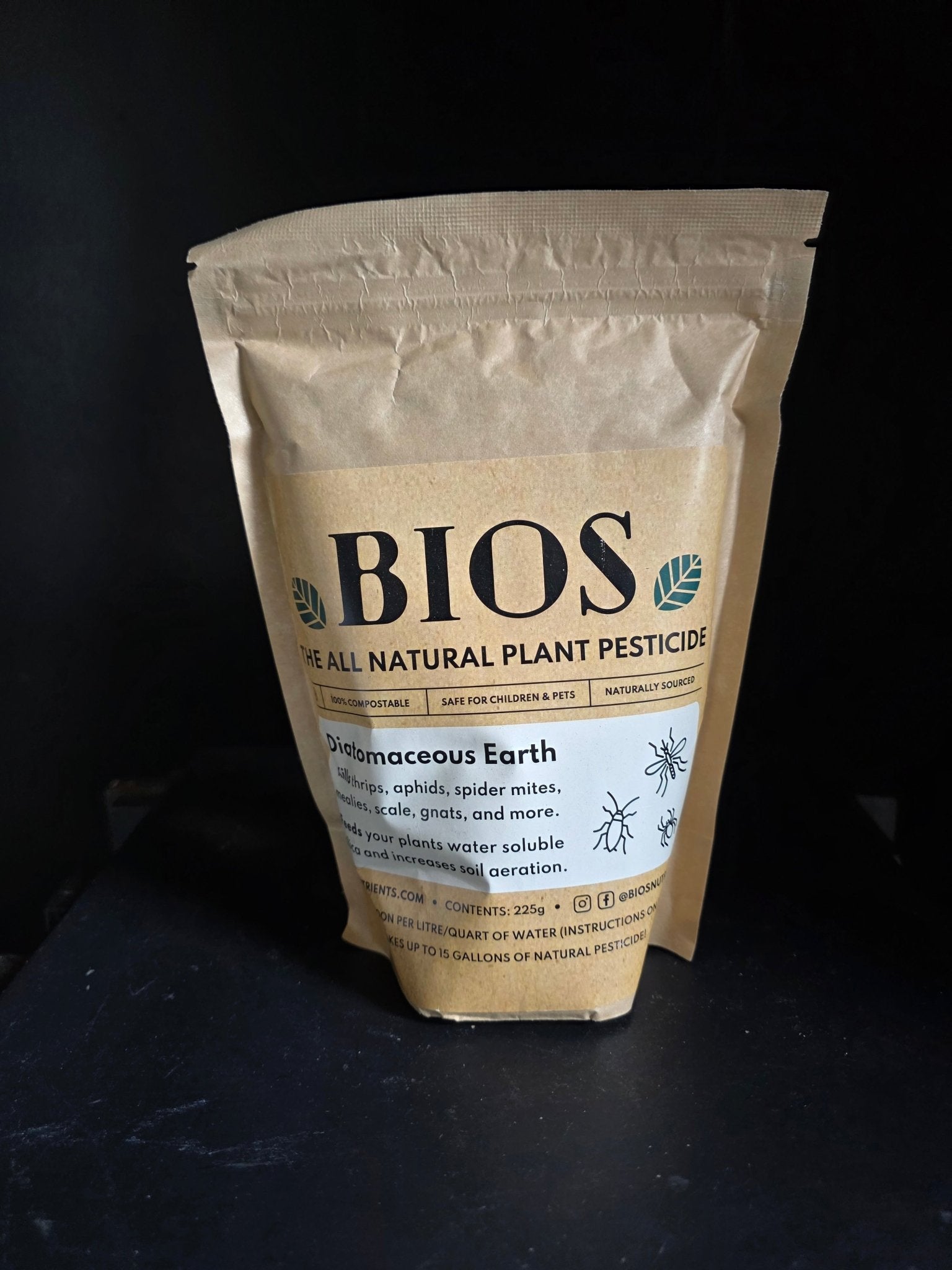 Bios Diatomaceous Earth  Natural Pest Control | Grow & Bloom Co.