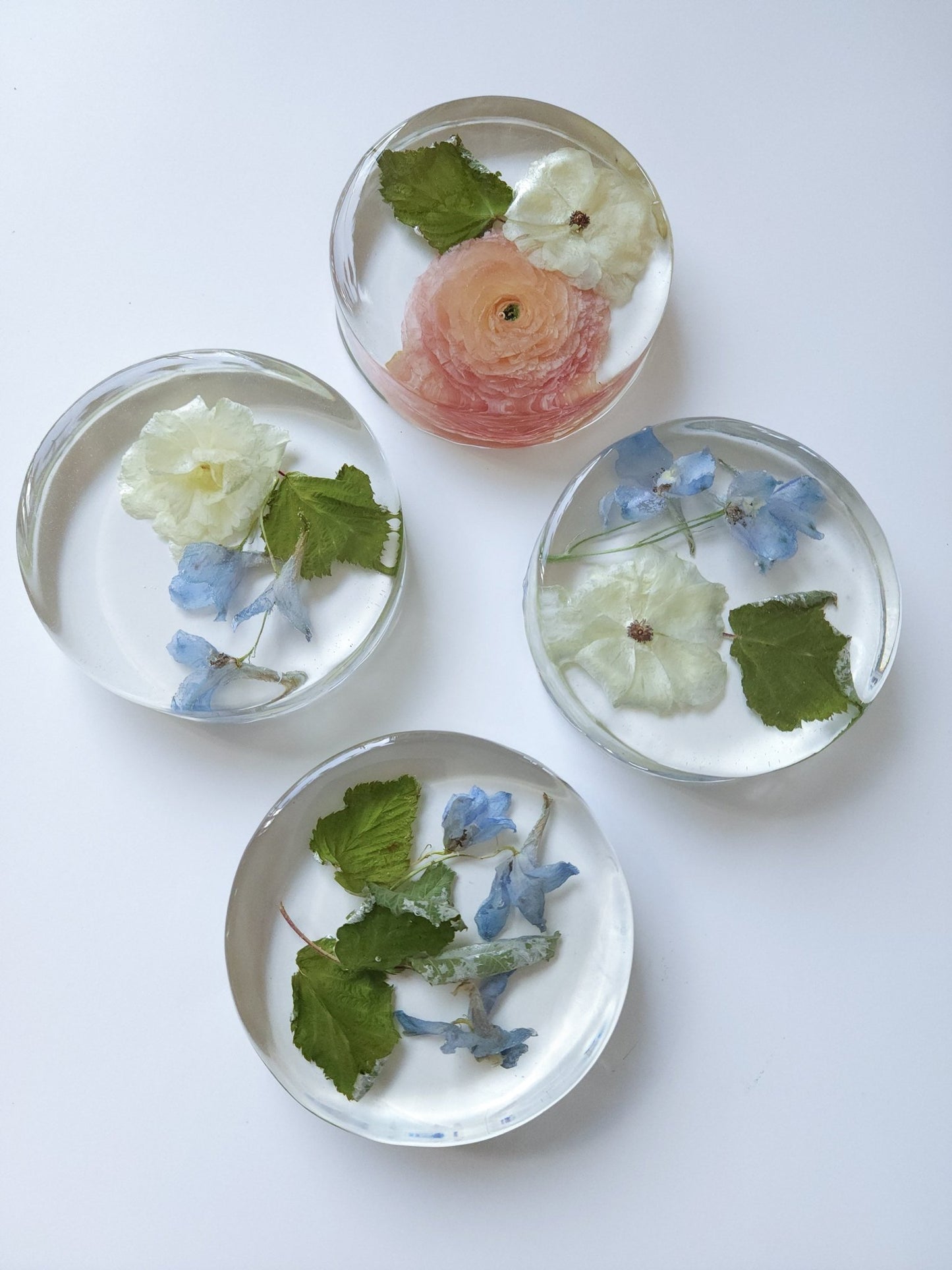 Resin Coasters - Set of 4 - Grow & Bloom Co.