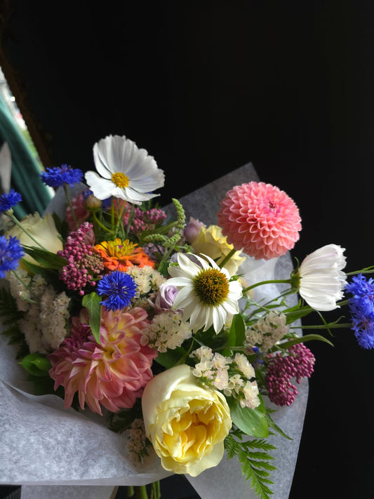 Seasonal floral bouquet by Grow & Bloom Co in London Ontario