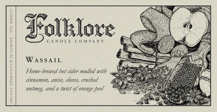 Wassail by Folklore Candle Co. - Grow & Bloom Co.
