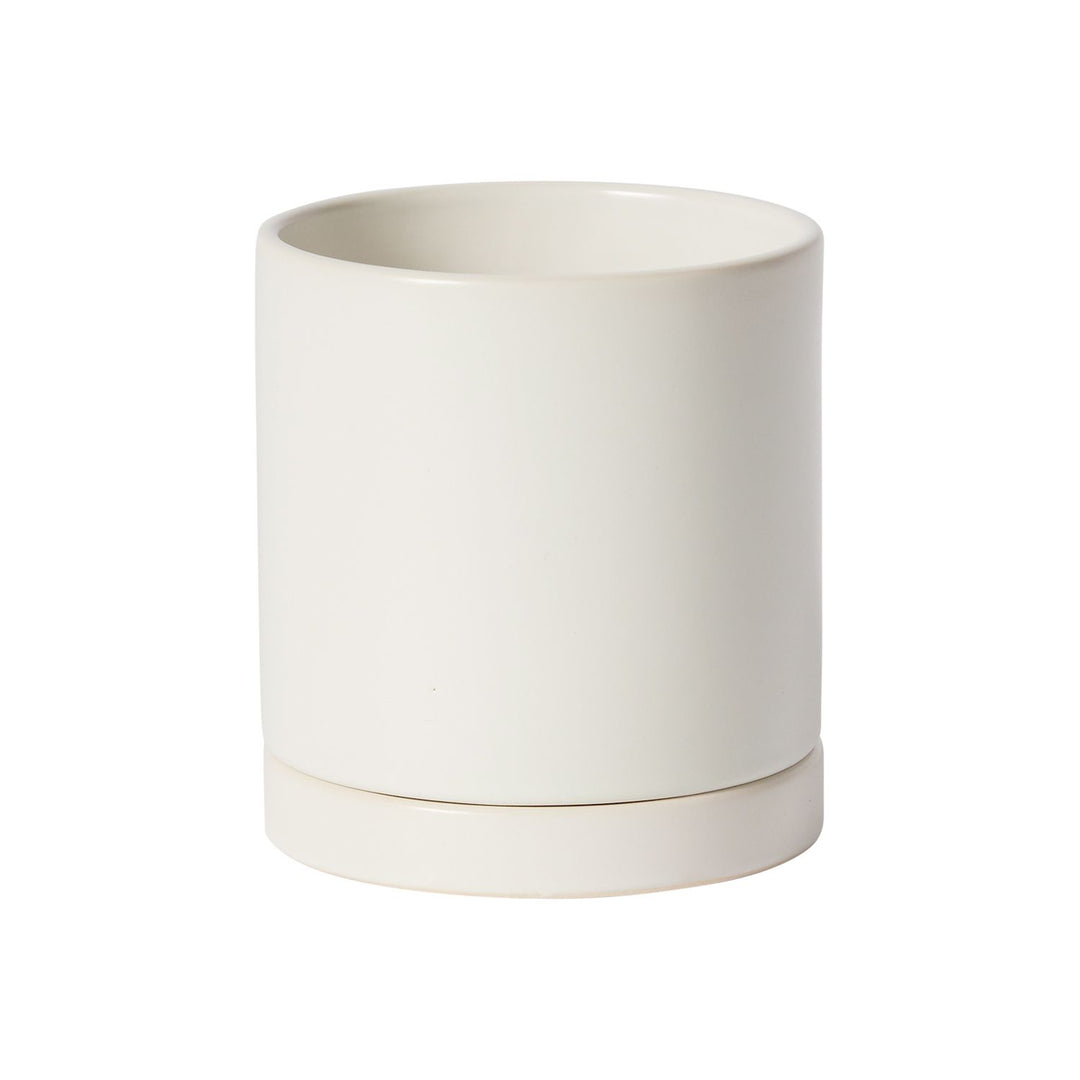 Romey Pot - 4.25" x 4.75" - White