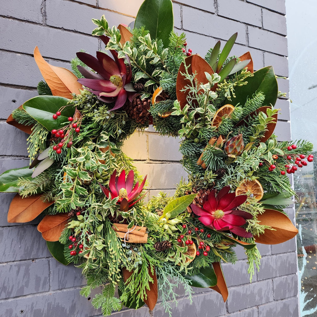 Why the winter wreath? - Grow & Bloom Co.