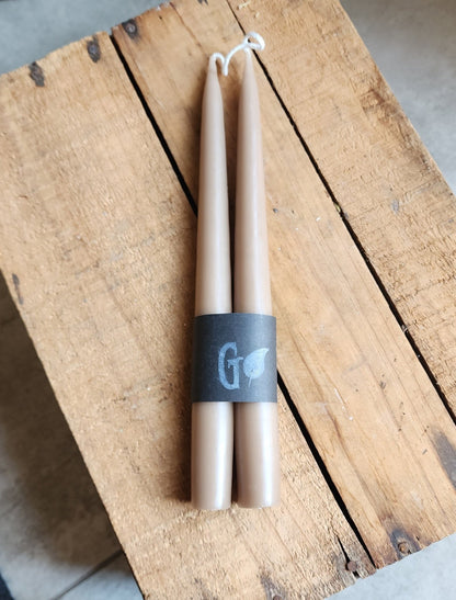 10" Danish Taper Candle - Assorted Colours - Grow & Bloom Co.