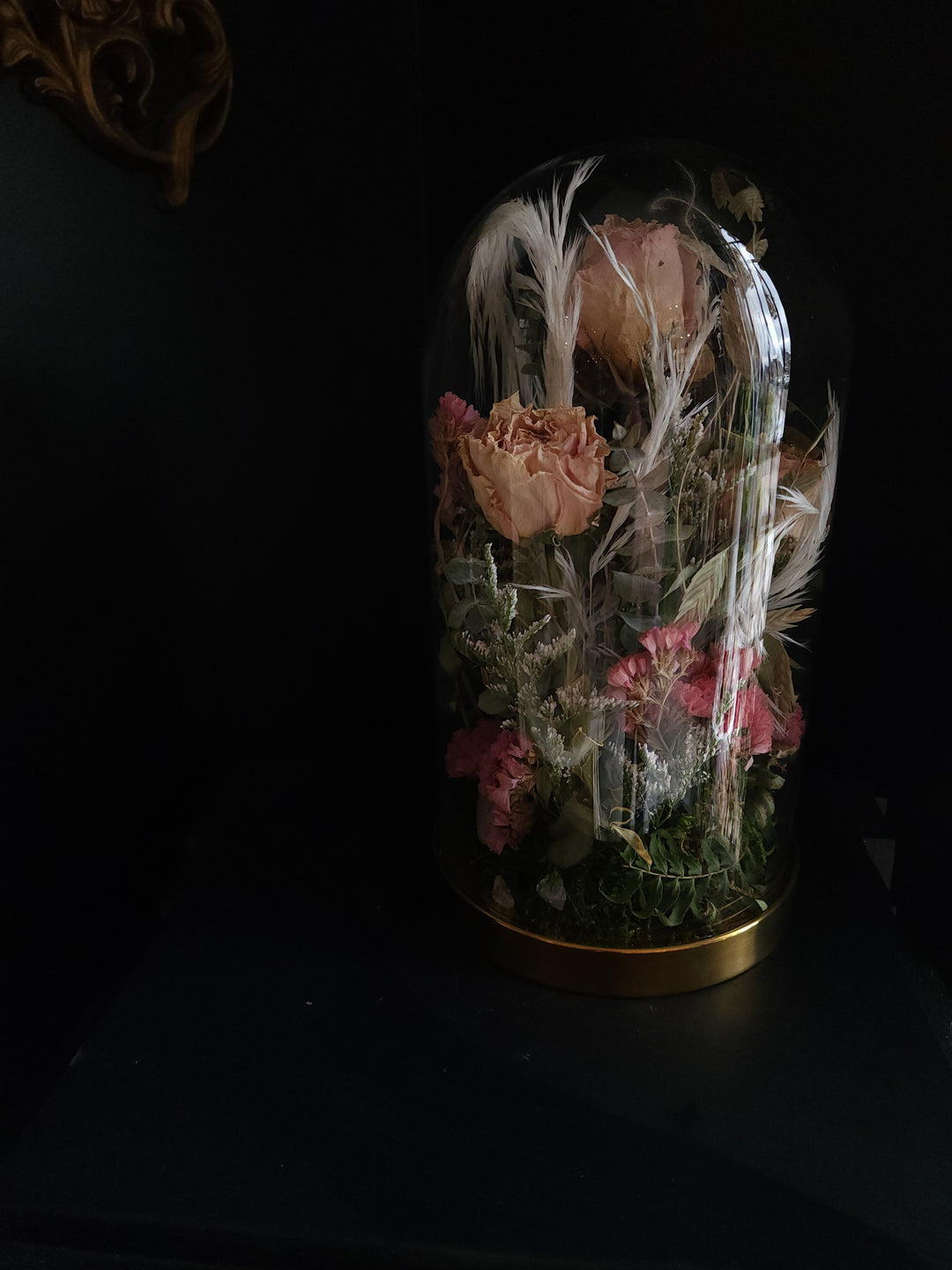 Clochella - AKA Victorian Dried Floral Cloche