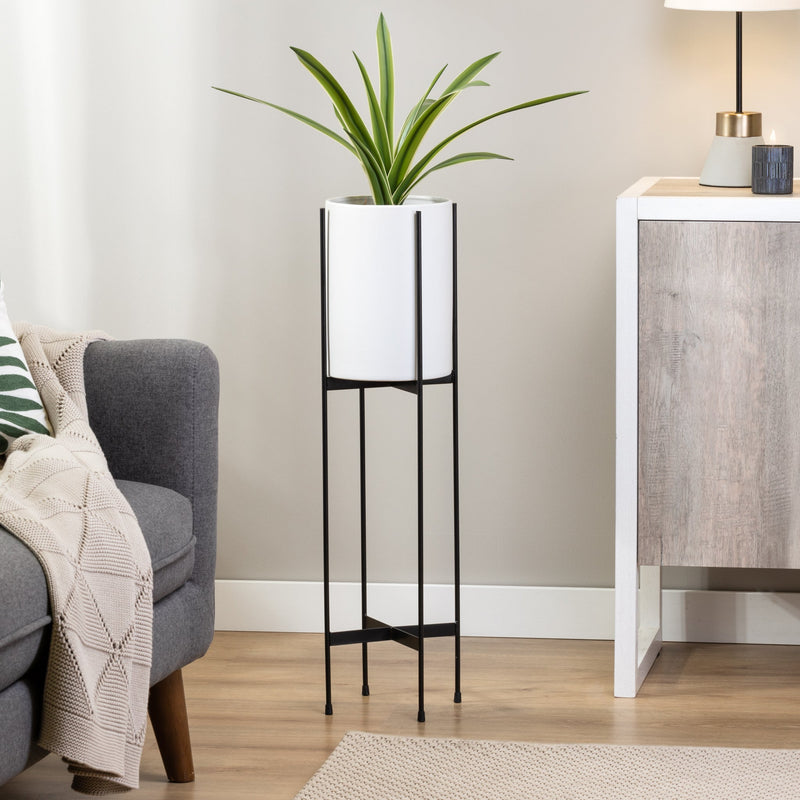 Alto Ceramic Standing Floor Planter Large