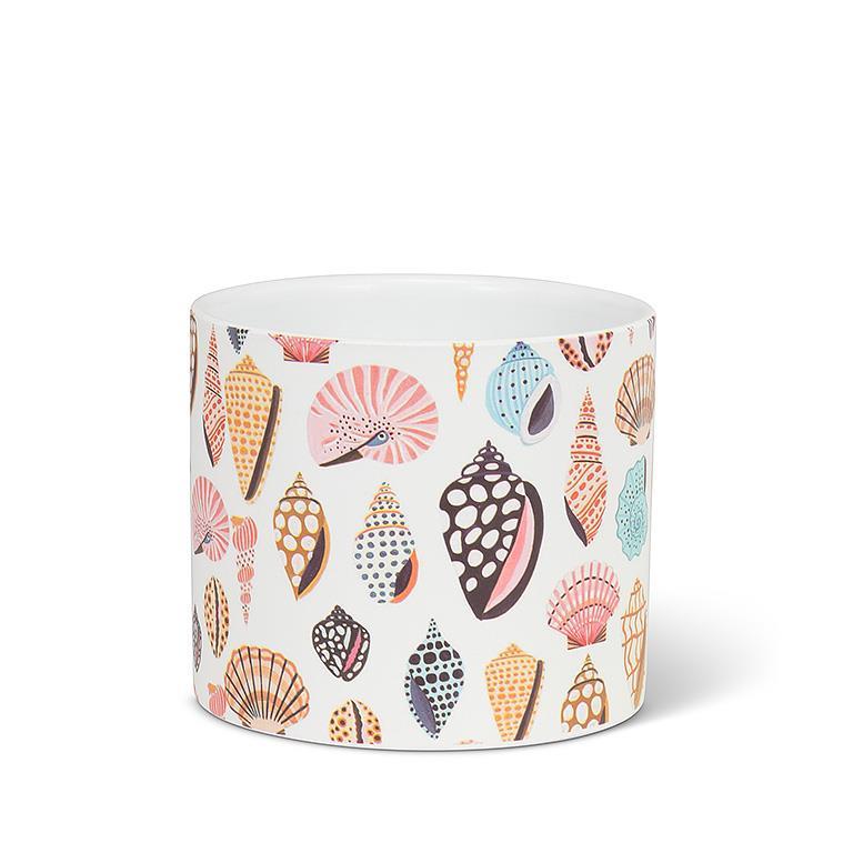 4" Colourful Shells Planter