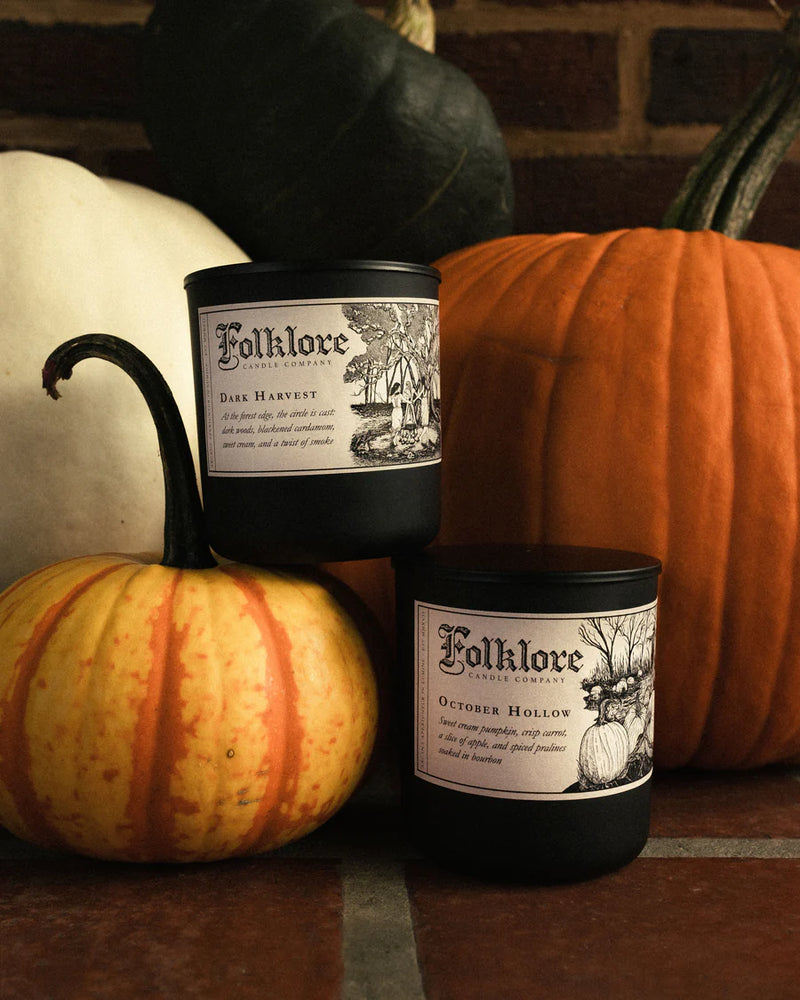October Hollow Soy Candle by Folklore Candle Co