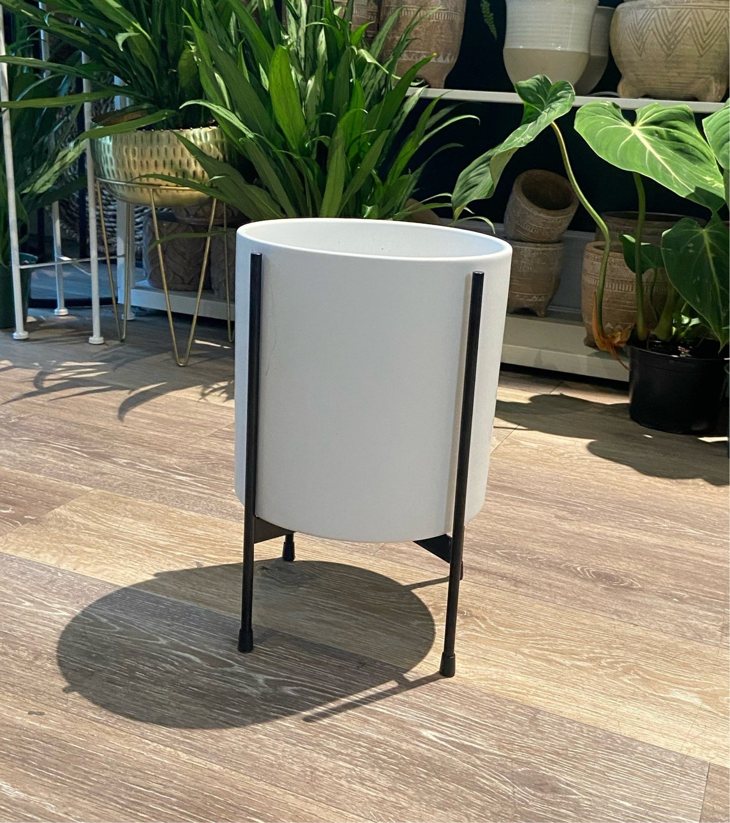 Alto Ceramic Standing Planter Medium - Grow & Bloom Co.