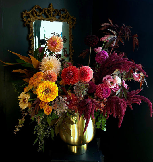 Autumn Equinox Arrangment - Grow & Bloom Co.