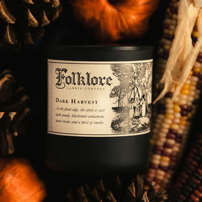 Dark Harvest Soy Candle by Folklore Candle Co