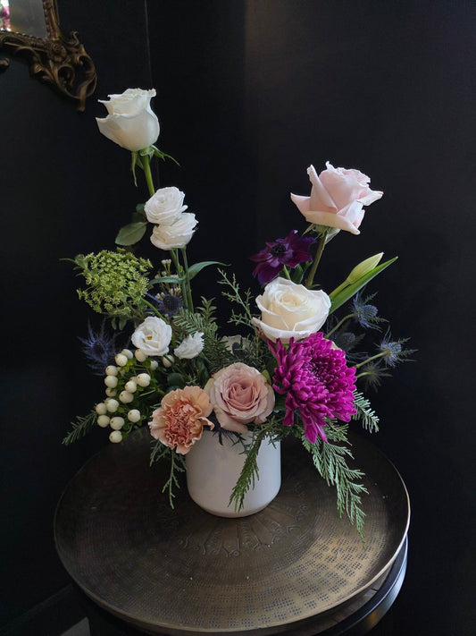 Designer's Choice Pottery Arrangement - Grow & Bloom Co.