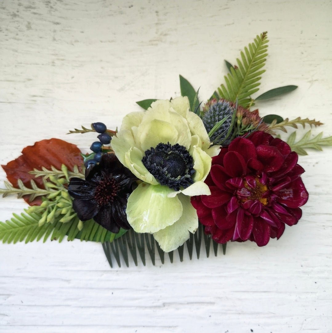 Floral Hair Comb - Grow & Bloom Co.