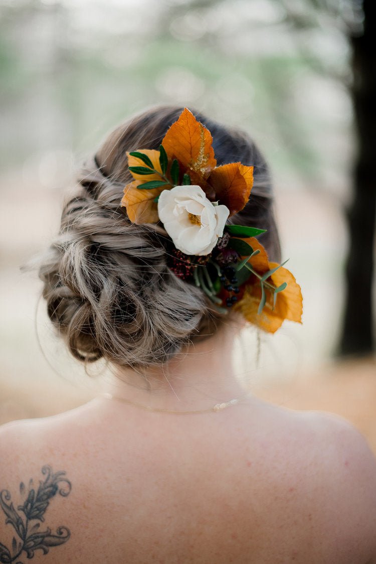 Floral Hair Comb - Grow & Bloom Co.