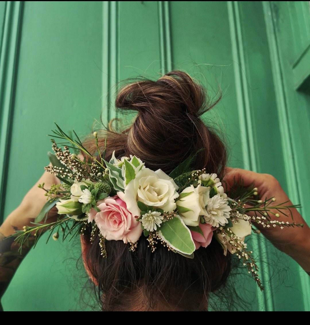 Floral Hair Comb - Grow & Bloom Co.