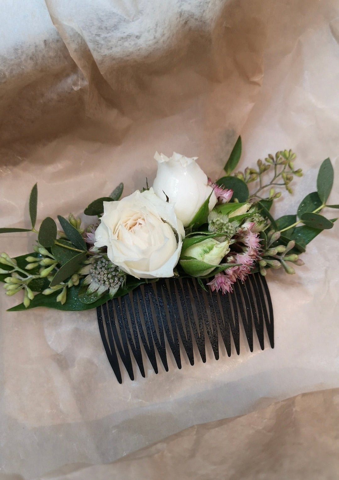 Floral Hair Comb - Grow & Bloom Co.