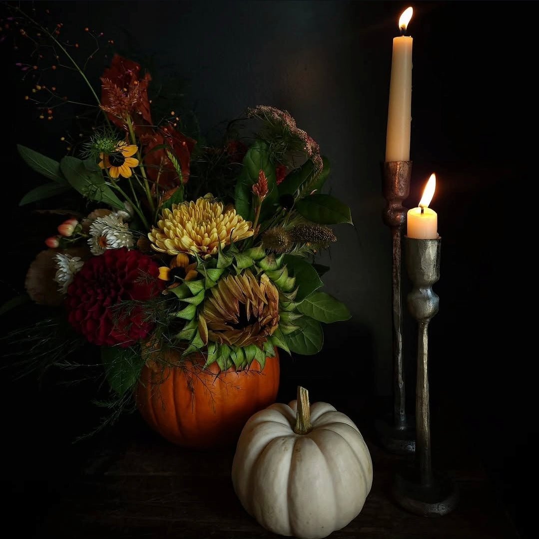 Fresh Pumpkin Arrangement - Grow & Bloom Co.