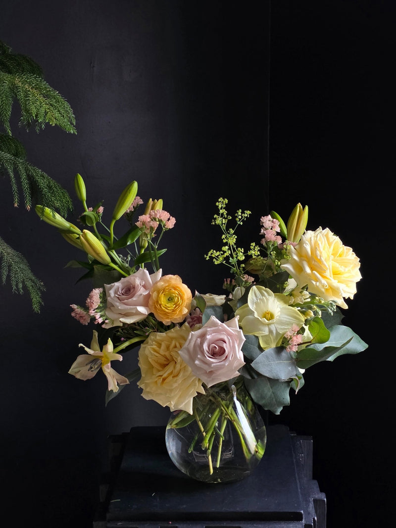 Mother's Day - Shift Work - Garden Vase Arrangement - Grow & Bloom Co.