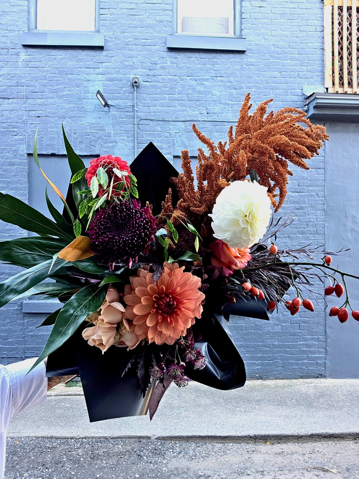 October Moon Hand-Tied Bouquet - Grow & Bloom Co.
