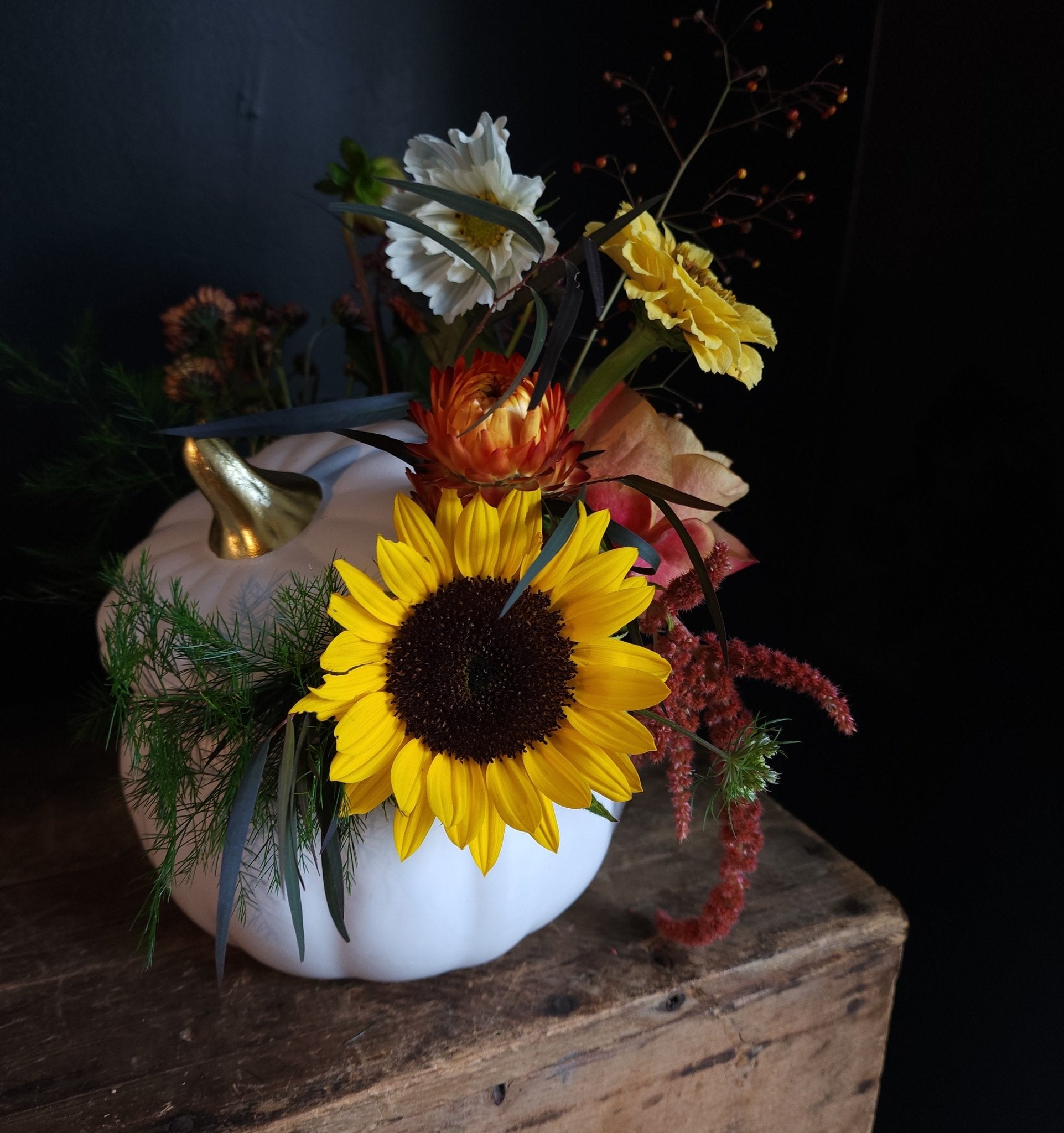 Pre - Order - Harvest Pumpkin Arrangement - Grow & Bloom Co.