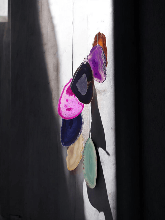 Rainbow Agate Wind Chime - Grow & Bloom Co.
