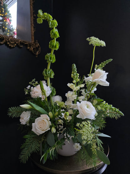 Snow Squall Arrangement - Grow & Bloom Co.