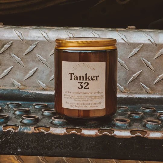 Tanker 32 - Shy Wolf Candles - Grow & Bloom Co.