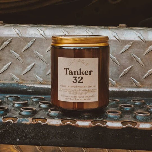 Tanker 32 - Shy Wolf Candles - Grow & Bloom Co.