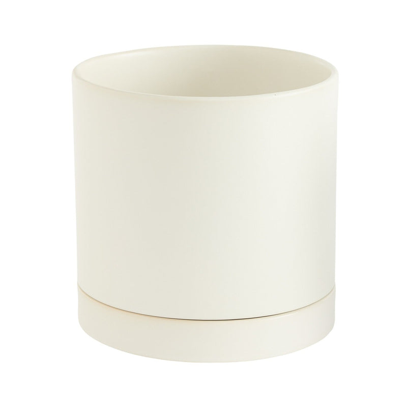 Romey Pot - 5.25" x5.75"  - White