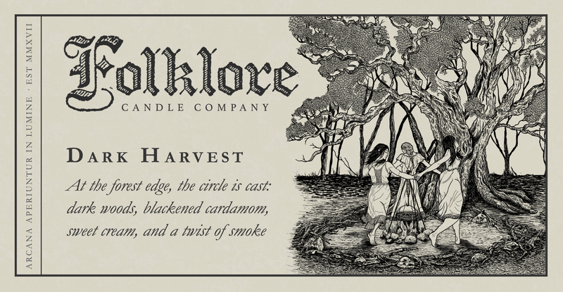 Dark Harvest Soy Candle by Folklore Candle Co