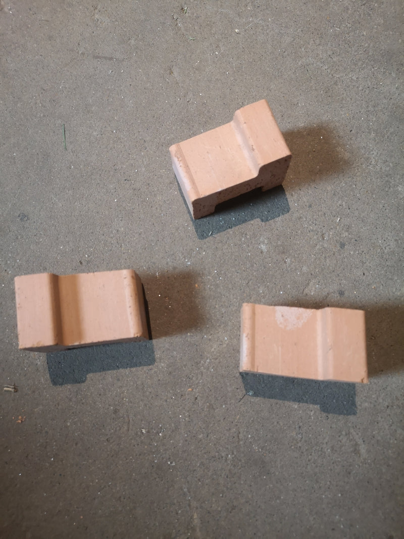 Terracotta feet floor protector