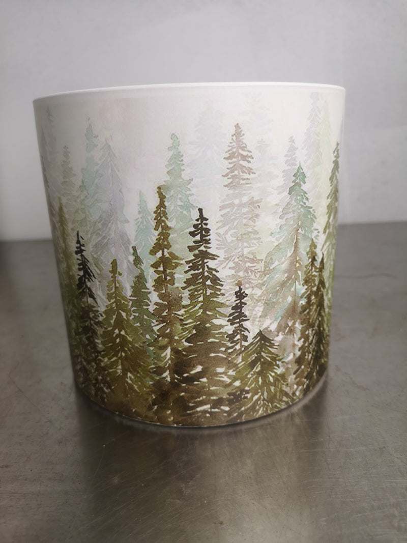 Foggy Forest Pot 6"