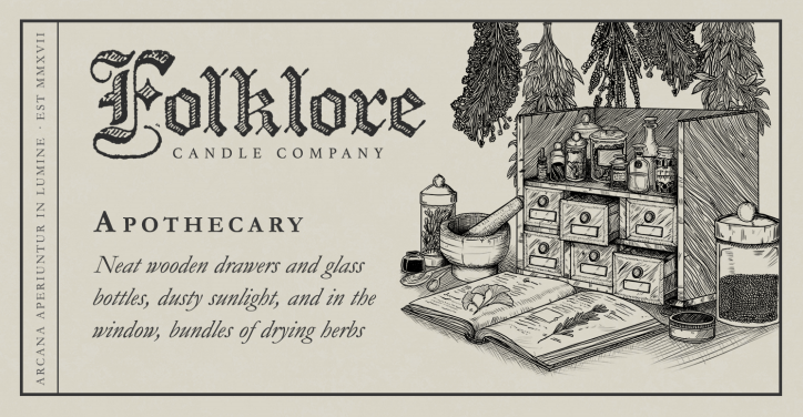 Apothecary by Folklore Candle Company - Grow & Bloom Co.