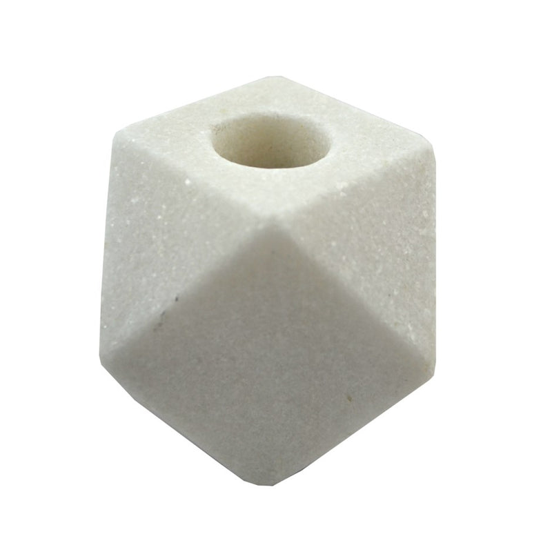 White Marble Candlestick