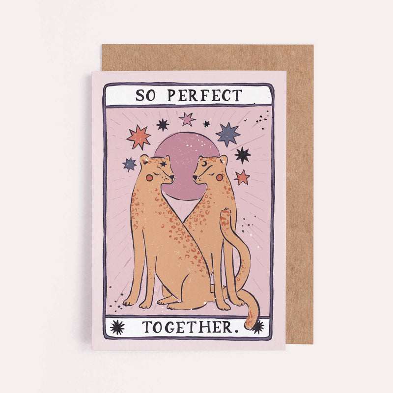 Sister Paper Co. - Perfect Together Card | Love | Engagement | Wedding Card
