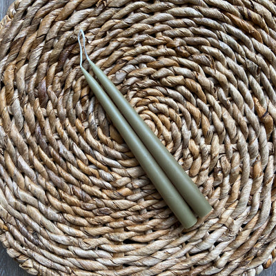 10" Danish Taper Candle - Assorted Colours
