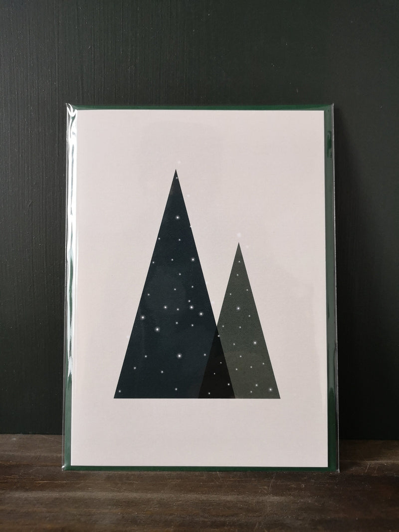 Triangle Tree Card by Paperboat Creations